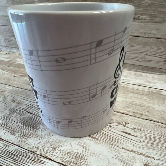 Life Without Clarinet Would Bb ThisWear Coffee Mug White Black Music Lover Gift - Picture 5 of 7